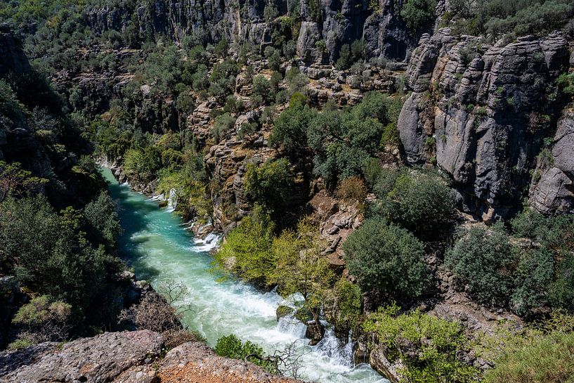 Emerald Gorge of the Turkish Riviera by Photo Art Thomas Klee