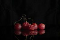 Radishes with a dent