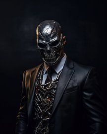 Man with mask