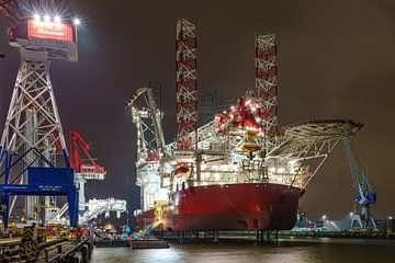 Seaway Ventus installatieschip. van Jaap van den Berg