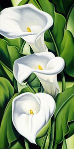 Lilies sur Catherine Abel