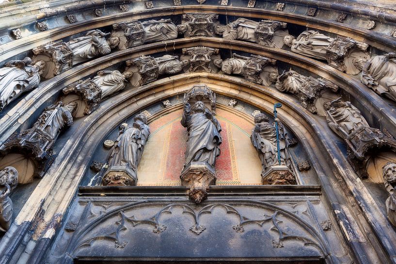  Eingang Basilika Saint Servaas in Maastricht von Evert Jan Luchies