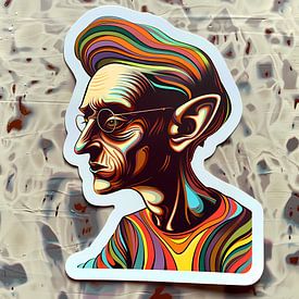 Regenbogen-Rebell von Vythryd Arts