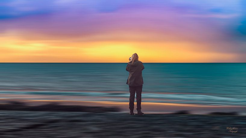 Photographer at work by Willem Koenes