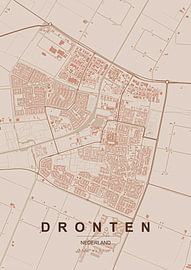 Lageplan von Dronten