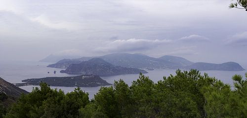 Eolische Eilanden Panorama