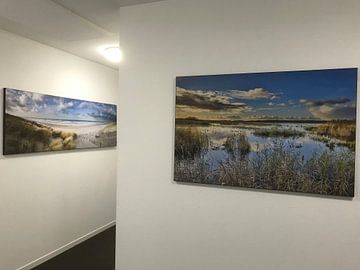 Klantfoto: Callantsoog natuurgebied het Zwanenwater in de winter van eric van der eijk