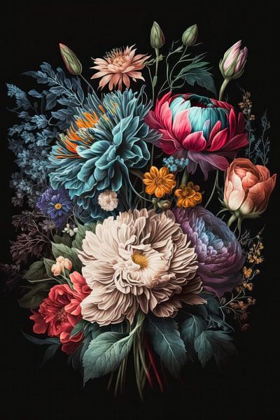 Abundance of flowers by Bert Nijholt