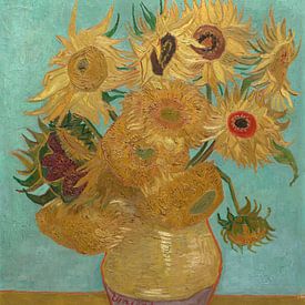 Vincent van Gogh. Zonnebloemen van 1000 Schilderijen