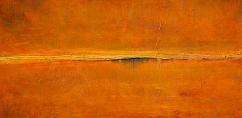 Moderne Abstrait Orange passion de la société