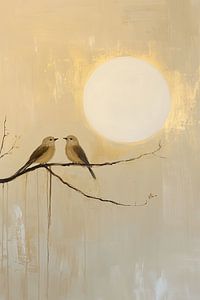 Birdie Love & die weiß-goldene Sonne