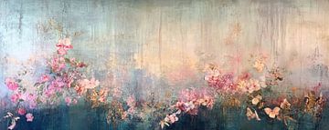 Blossom Serenity van Abstract Schilderij