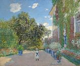 Het huis van de kunstenaar in Argenteuil, Claude Monet van Meesterlijcke Meesters thumbnail
