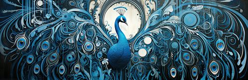 Pfau in der Natur