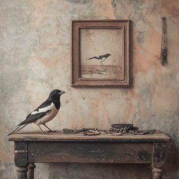 The Magpie’s Muse van Olaf Kramer