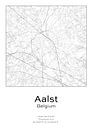 City map - Belgium - Aalst by Ramon van Bedaf thumbnail