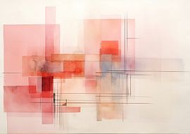 Abstract Abstrakt van Abstract Schilderij