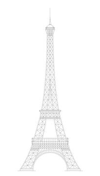 The Eiffel Tower van Marcel Kerdijk