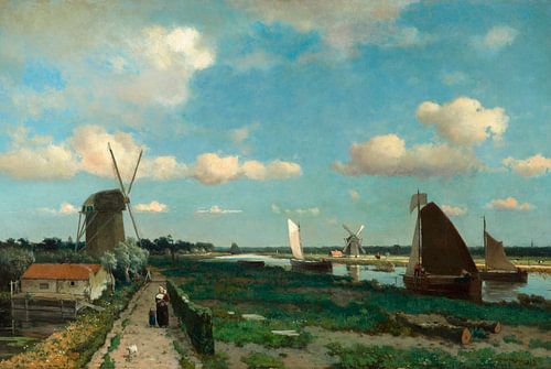 Jan Hendrik Weissenbruch - De Trekvliet