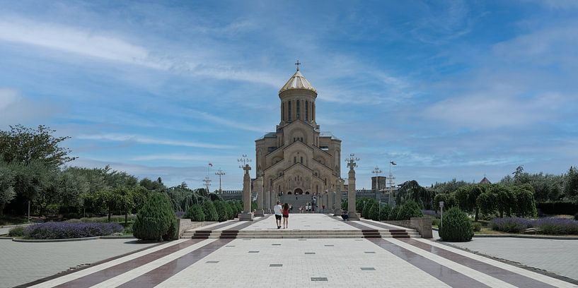Cathédrale de la Sainte-Trinité de Tbilissi, Géorgie par Mohamed Abdelrazek