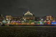 Kurhaus in Christmas atmosphere by Marian Sintemaartensdijk thumbnail