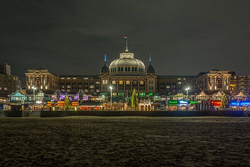 Kurhaus in kerstsferen