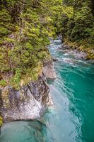 Blue Pools near Haast Pass, New Zealand