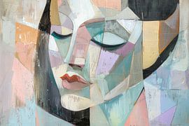 Frau von Poster Art Shop