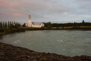 Église à Selfoss sur Louise Poortvliet