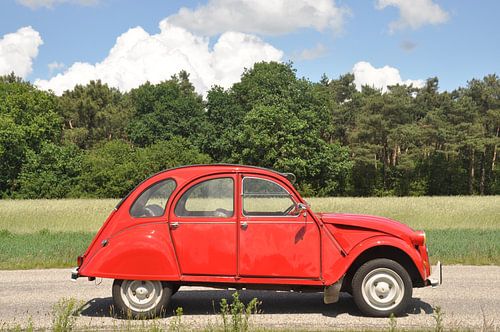 Citroën 2cv in de zon