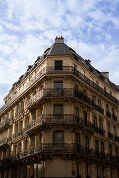 Eine altmodische Eckstruktur | Paris | Frankreich Reisefotografie von Dohi Media