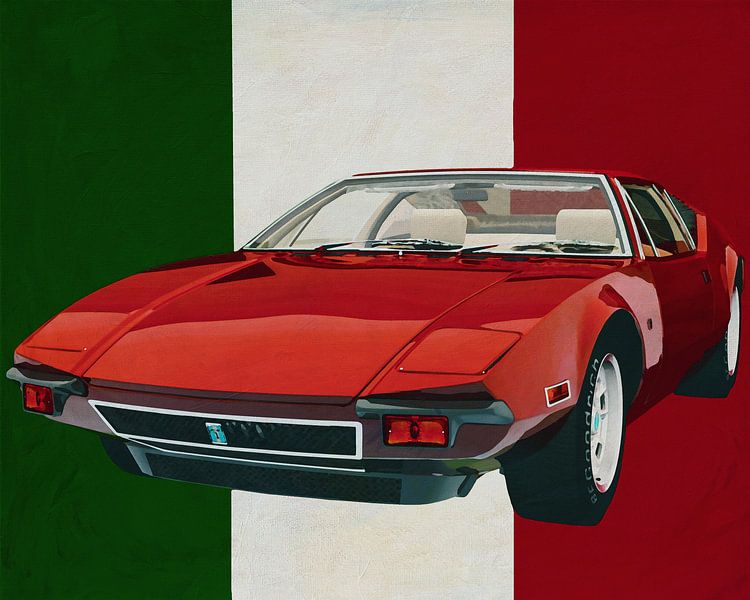 Le Tomaso Pantera de 1971 : l'innovateur italien par Jan Keteleer