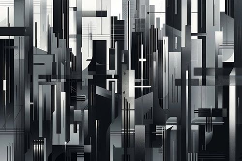 Abstracte stad