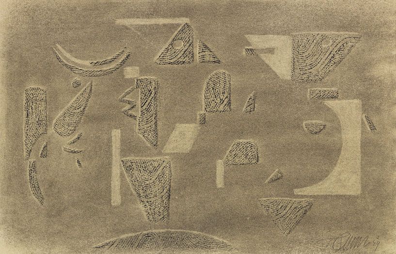 WILLI BAUMEISTER, Abstrakt und ohne Titel, 1949 von Atelier Liesjes