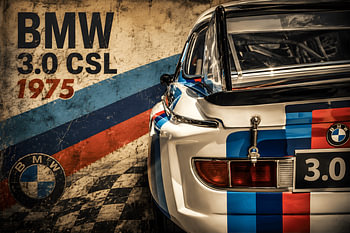 BMW 3.0 CSL LE MANS 1975