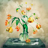 Blumenstrauss in Orange