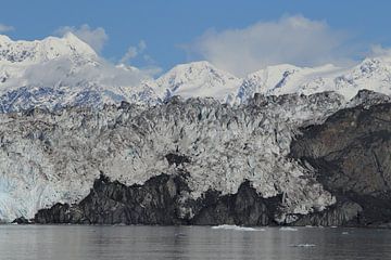 Columbia-gletsjer in Prince William Sound op de westelijke Alaska Chugach Mountains nabij Valdez, Al van Frank Fichtmüller
