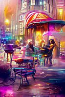 Die kleine Bar in unserer Straße
