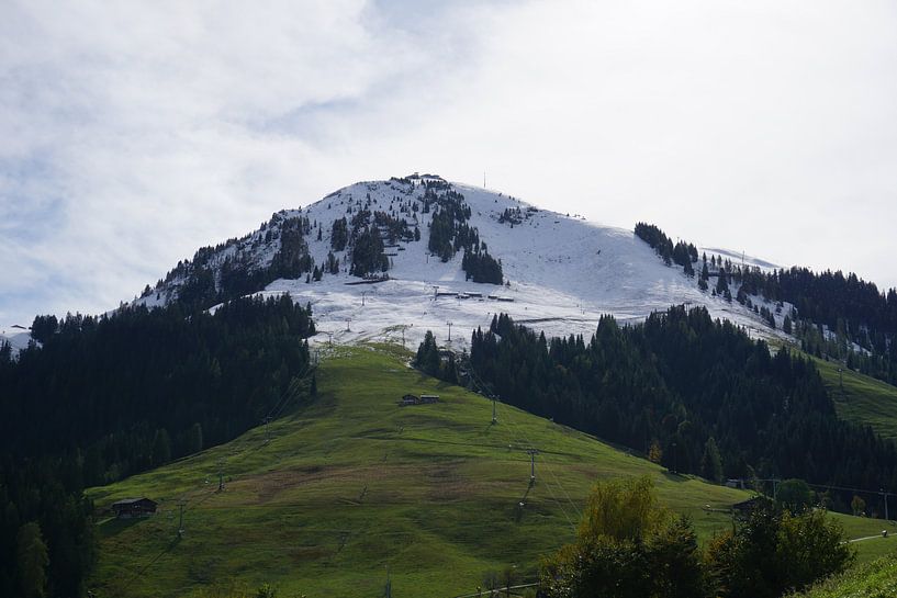 Transition de l'été à l'hiver sur le Hohe Salve à Söll am Wilden Kaiser, Tyrol (Autriche) par Kelly Alblas