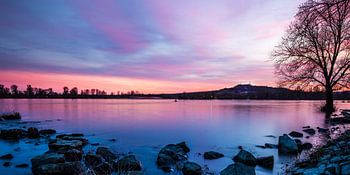 Sunset on the Rhine - Wiesbaden