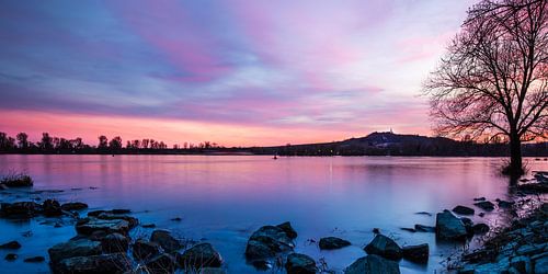Sunset on the Rhine - Wiesbaden