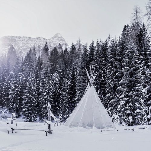 Winter-Zelt-Tipi 