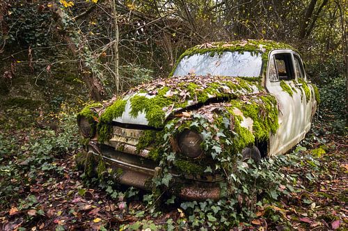 Oldtimer abandonné.