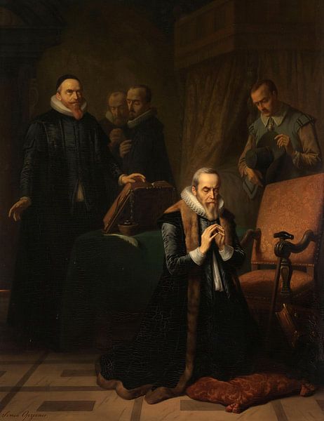 The last prayer of Johan van Oldenbarnevelt, Simon Opzoomer by Masterful Masters