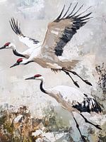 Flying cranes