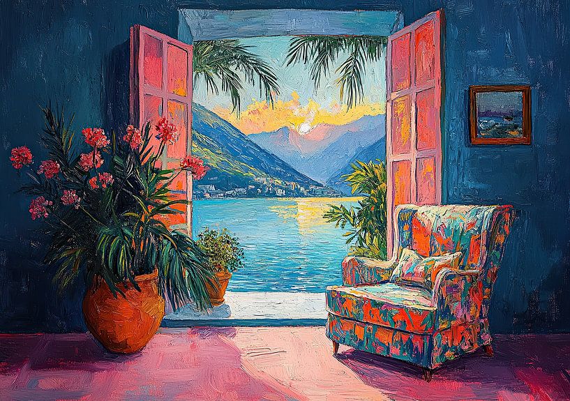 Matisse inspires Open Window See by Niklas Maximilian