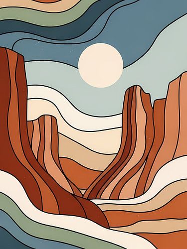 Retro Desert Harmony