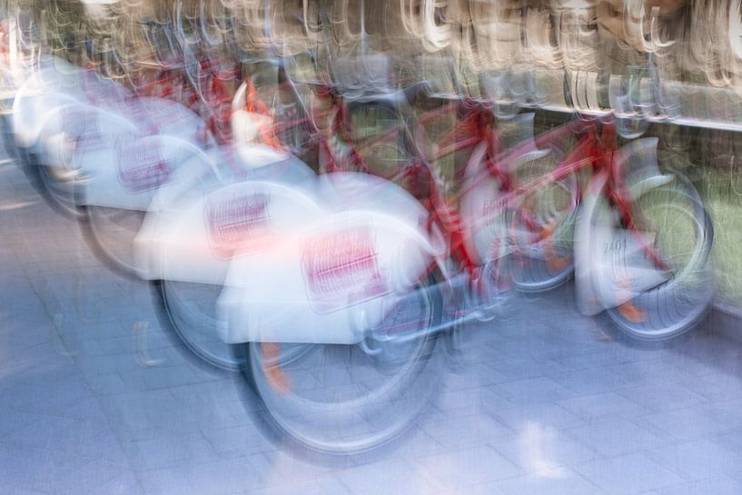 Many bicycles by Els F.