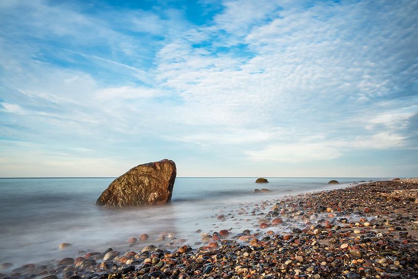 Steine an der Ostseeküste bei Elmenhorst van Rico Ködder