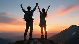 Freedom on the ridge by Jean Pierre